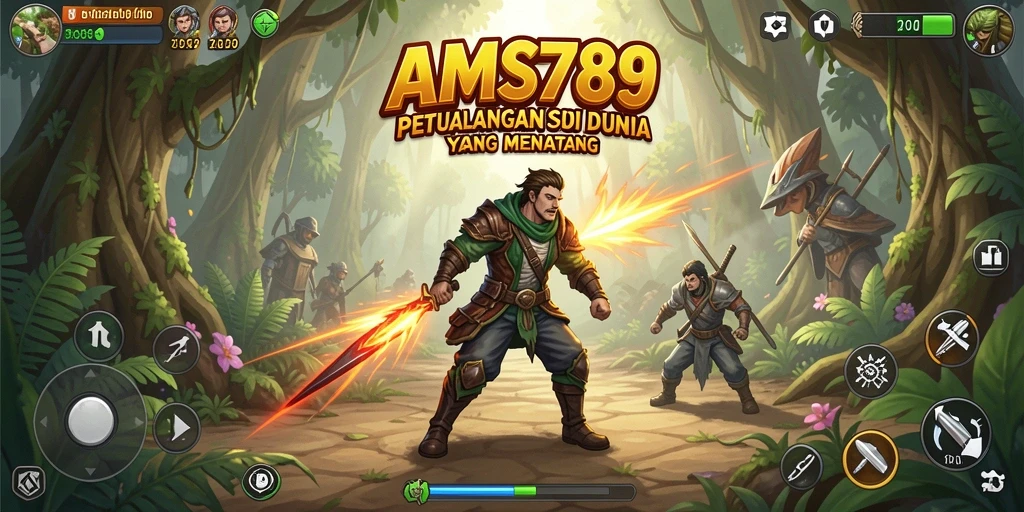 Screenshot dari <strong>AMS789</strong> menampilkan momen seru dalam gameplay petualangan.