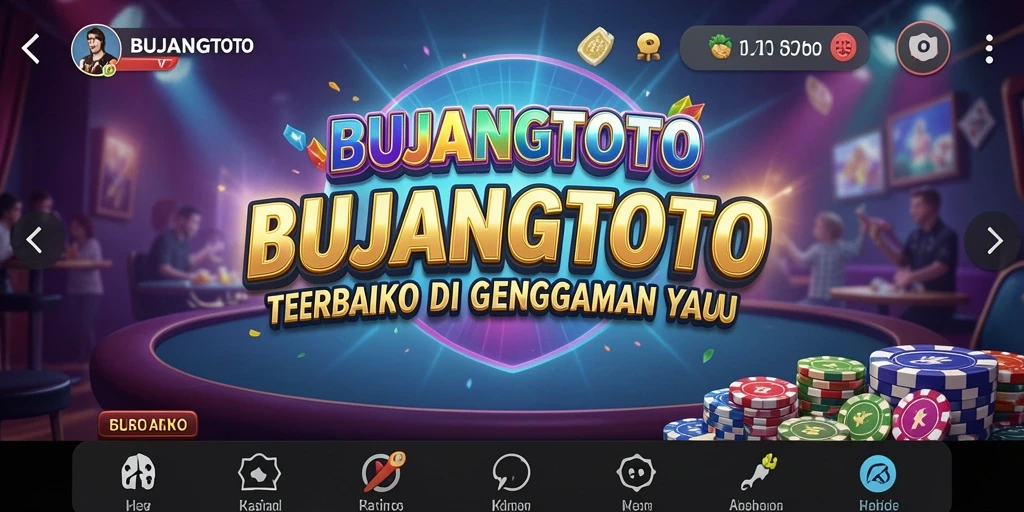 Tampilan gameplay menarik dari aplikasi Kasino BUJANGTOTO.