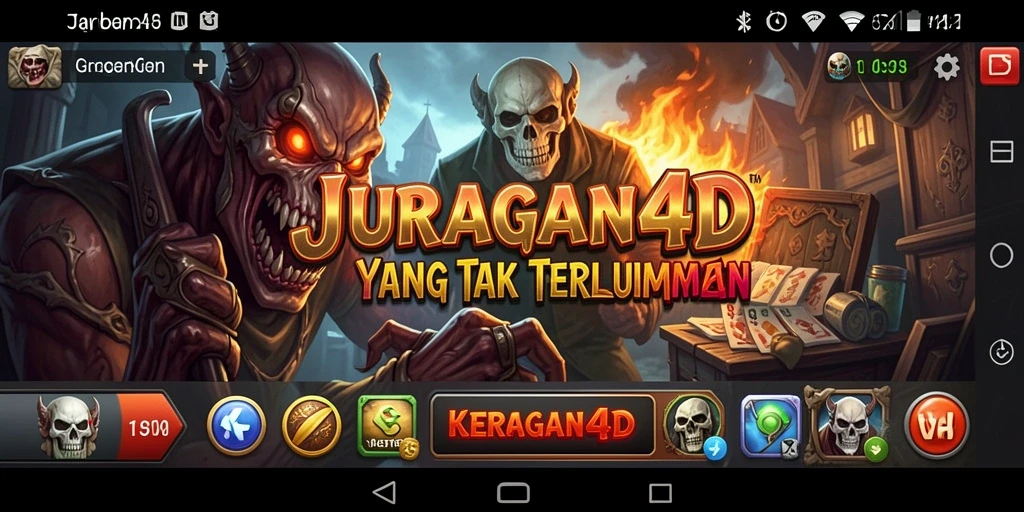 Gameplay JURAGAN4D yang mencekam dengan suasana Horror.