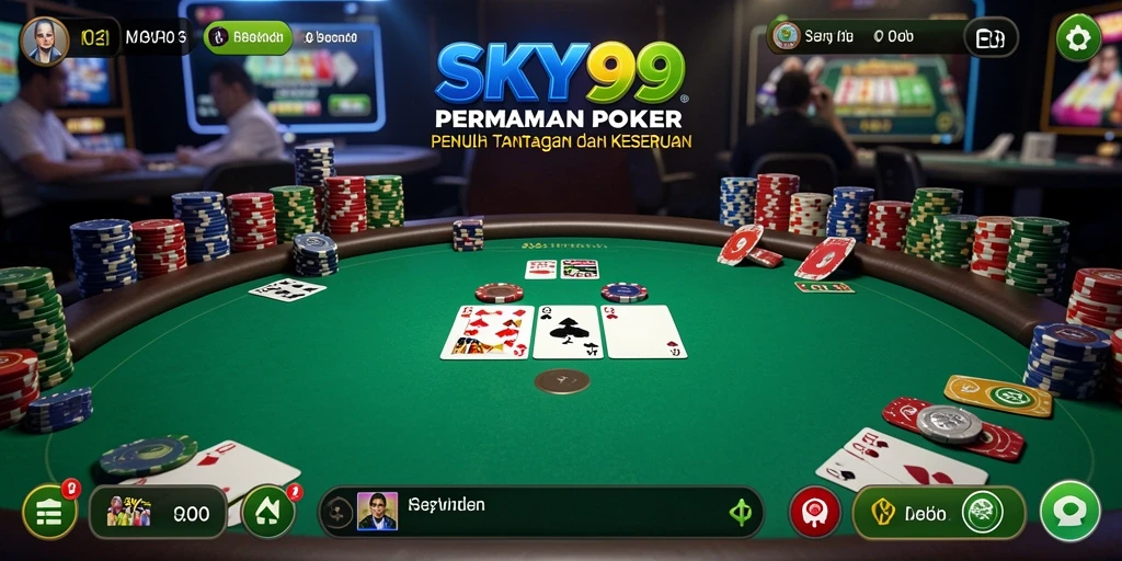 Gameplay menarik dari SKY99 dengan tampilan antarmuka yang menawan.