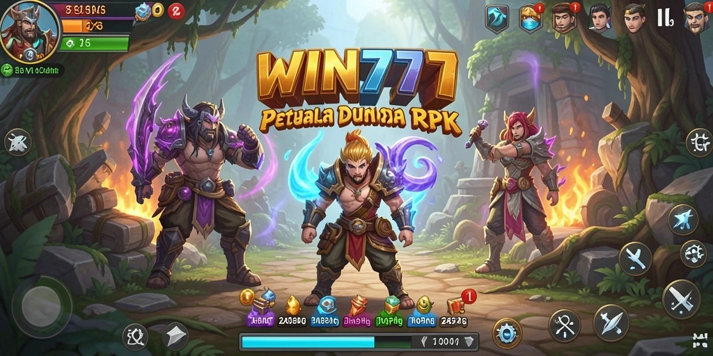Tampilan gameplay RPG yang penuh aksi dan eksplorasi.